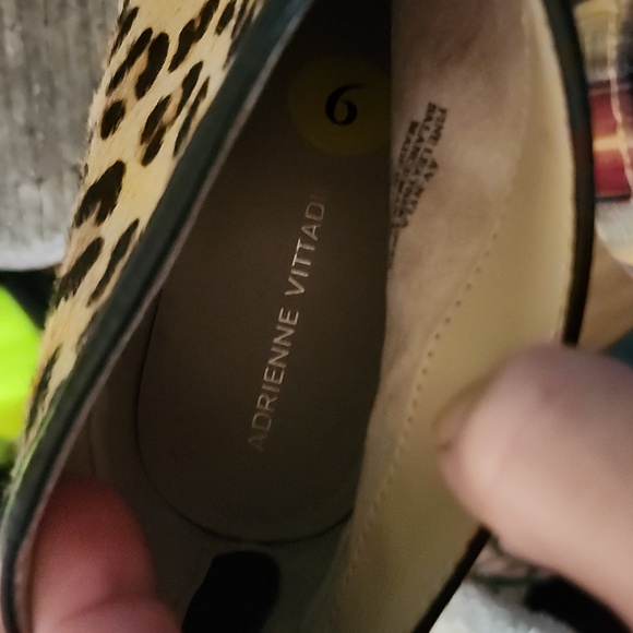 Adrienne Vittadini Leopard Print Heeled Booties - Picture 4 of 15